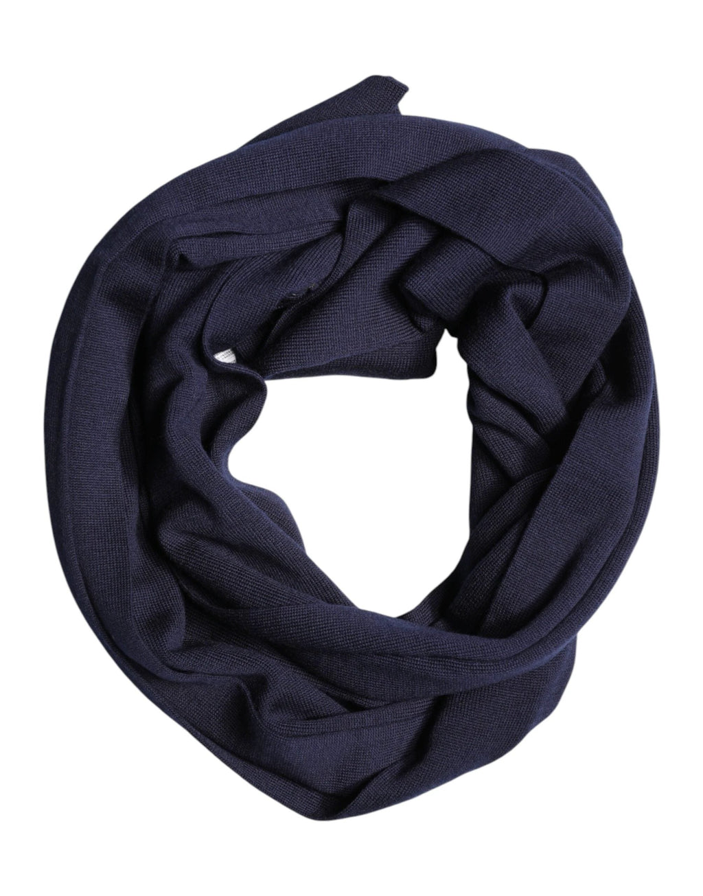 Dolce & Gabbana Blue Wool DG Loves London Neck Wrap Scarf by Dolce & Gabbana