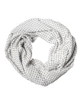 Dolce & Gabbana White Polka Dot Polyester Shawl Scarf by Dolce & Gabbana