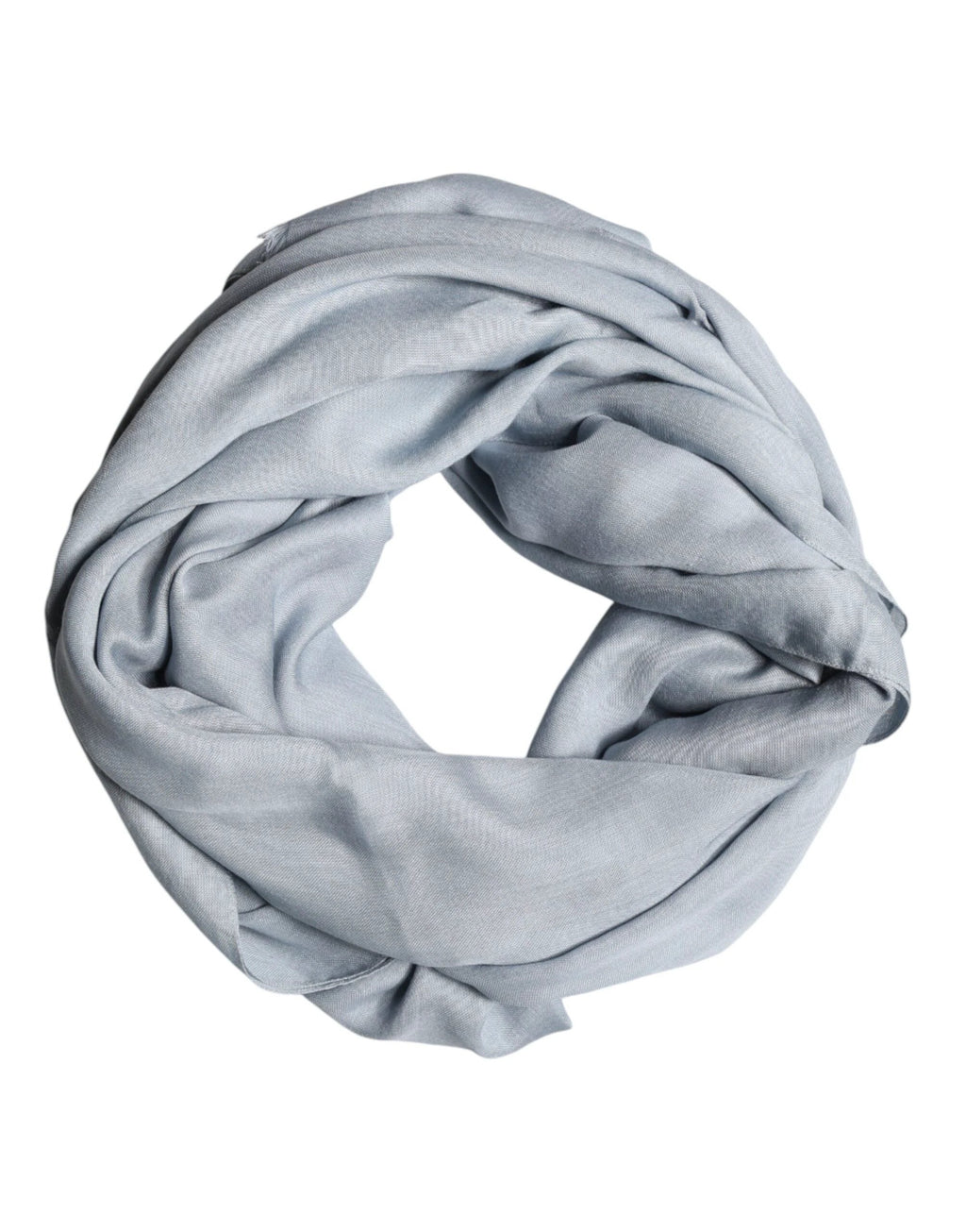 Dolce & Gabbana Light Blue Cashmere Knitted Shawl by Dolce & Gabbana