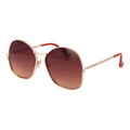 Max Mara Rose Gold Metal Sunglasses by Max Mara