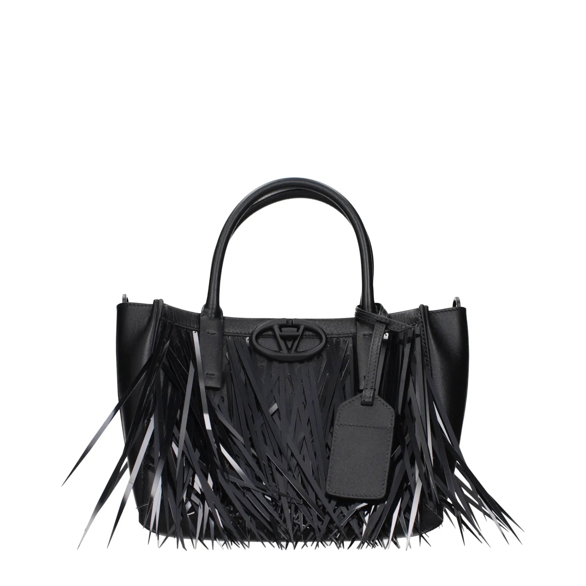 Sac à main Valentino Garavani en cuir noir