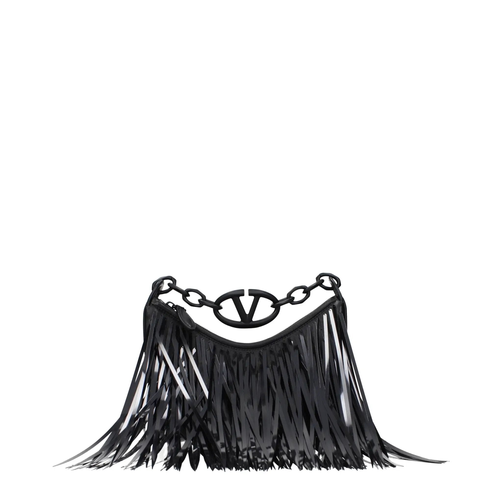 Sac à main Valentino Garavani en cuir noir