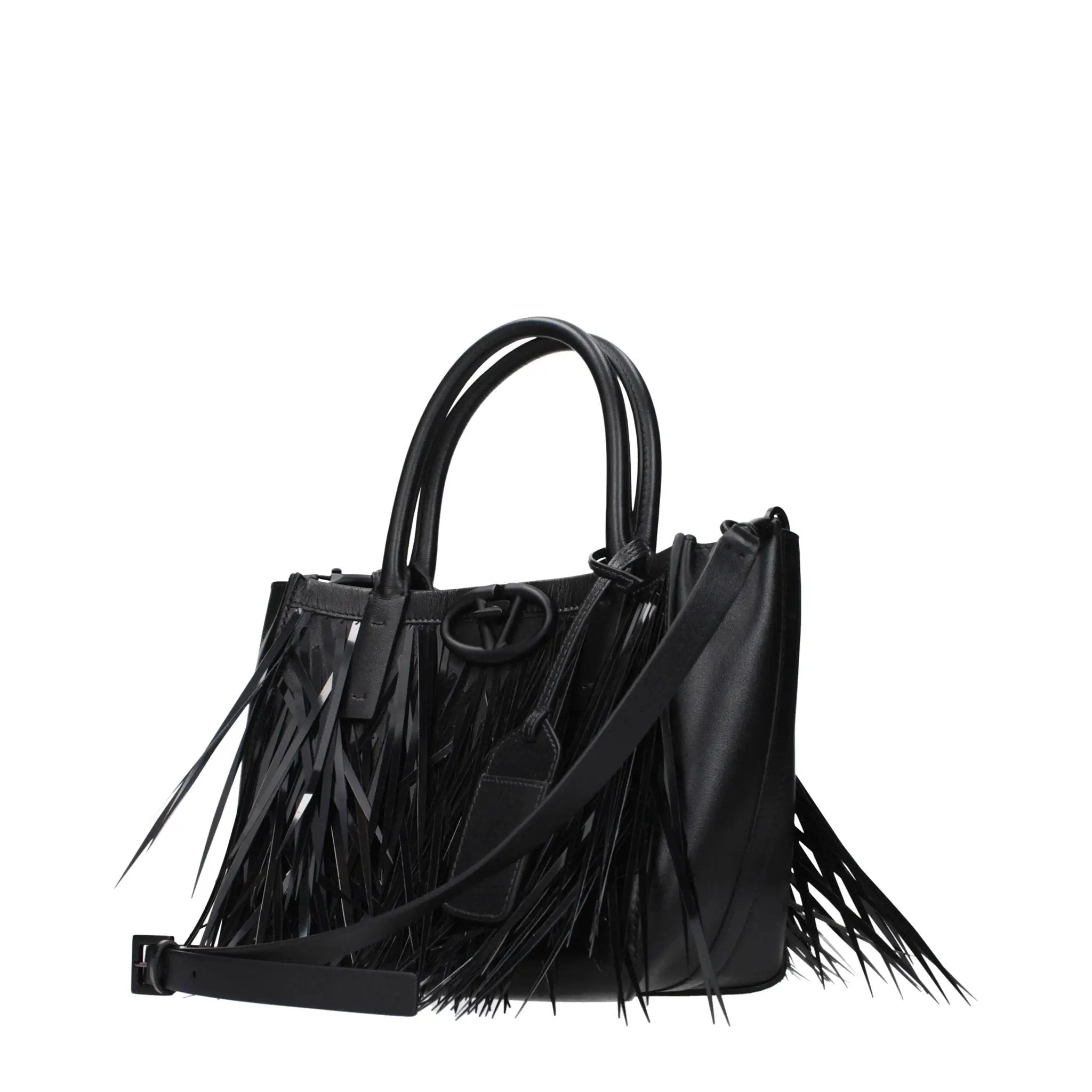 Sac à main Valentino Garavani en cuir noir