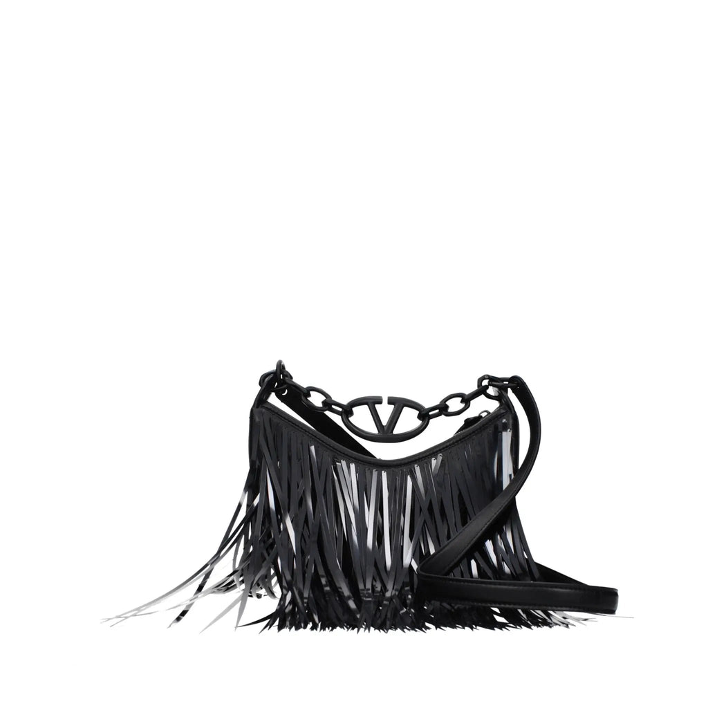 Sac à main Valentino Garavani en cuir noir