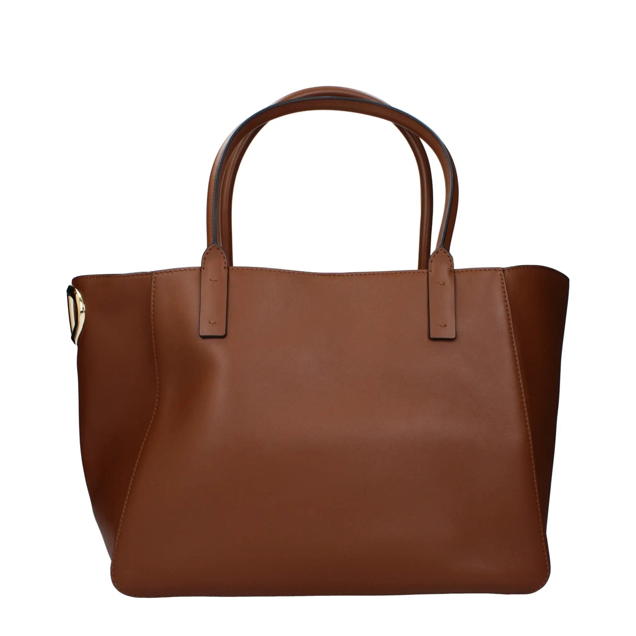 Sac à main en cuir marron Valentino Garavani
