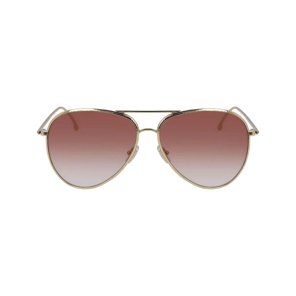Victoria Beckham Gold Metal Sunglasses by Victoria Beckham