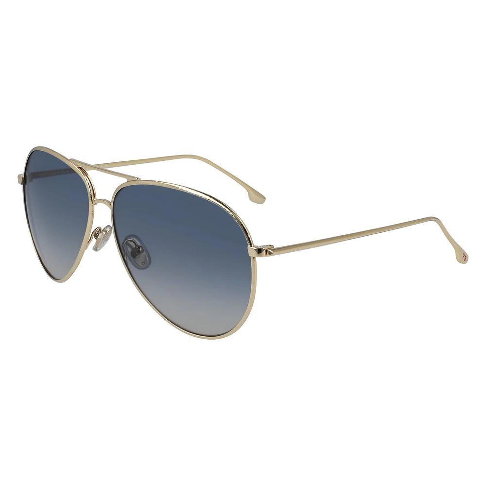 Victoria Beckham Gold Metal Sunglasses by Victoria Beckham
