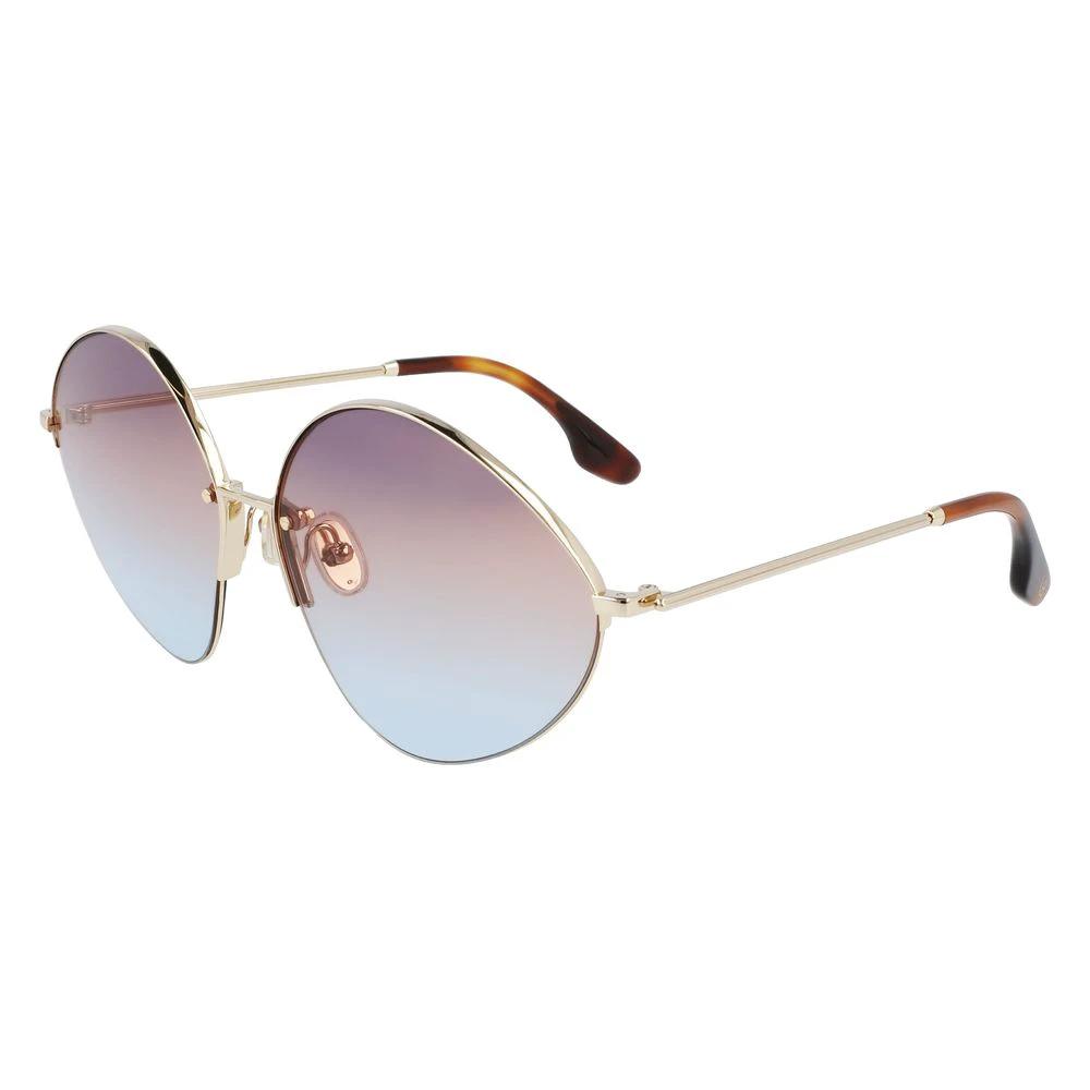 Victoria Beckham Gold Metal Sunglasses by Victoria Beckham