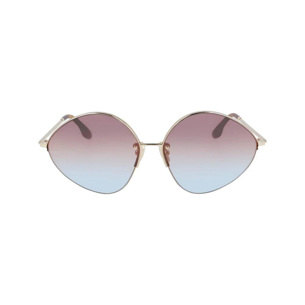 Victoria Beckham Gold Metal Sunglasses by Victoria Beckham