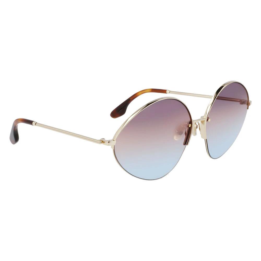 Victoria Beckham Gold Metal Sunglasses by Victoria Beckham