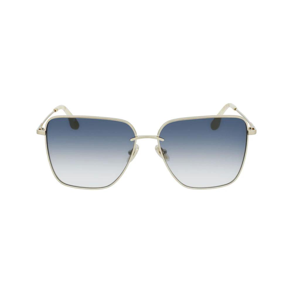 Victoria Beckham Gold Metal Sunglasses by Victoria Beckham