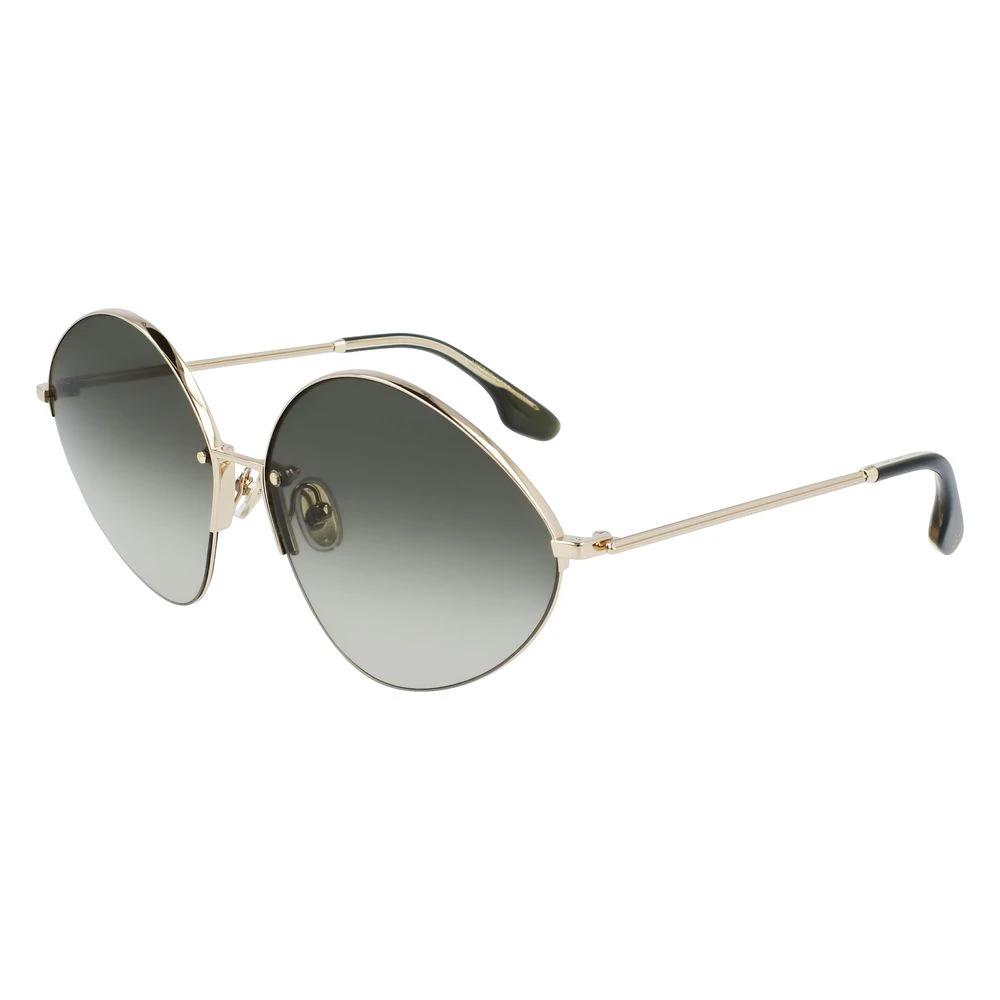 Victoria Beckham Gold Metal Sunglasses by Victoria Beckham