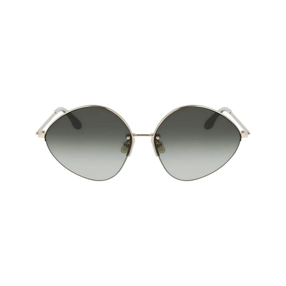 Victoria Beckham Gold Metal Sunglasses by Victoria Beckham