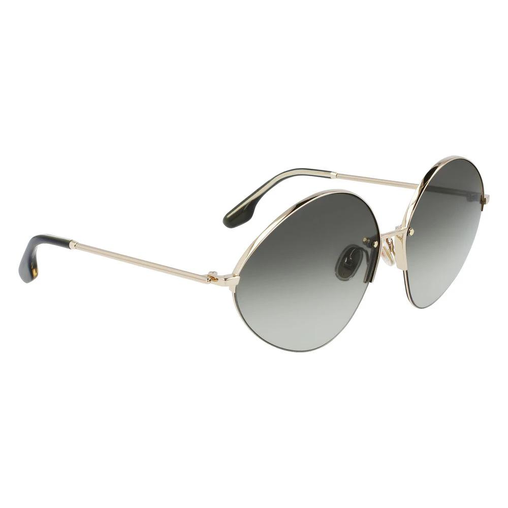 Victoria Beckham Gold Metal Sunglasses by Victoria Beckham