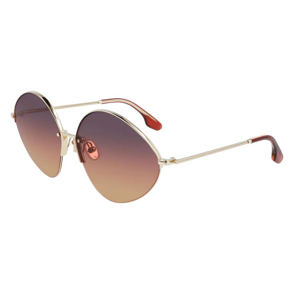 Victoria Beckham Gold Metal Sunglasses by Victoria Beckham