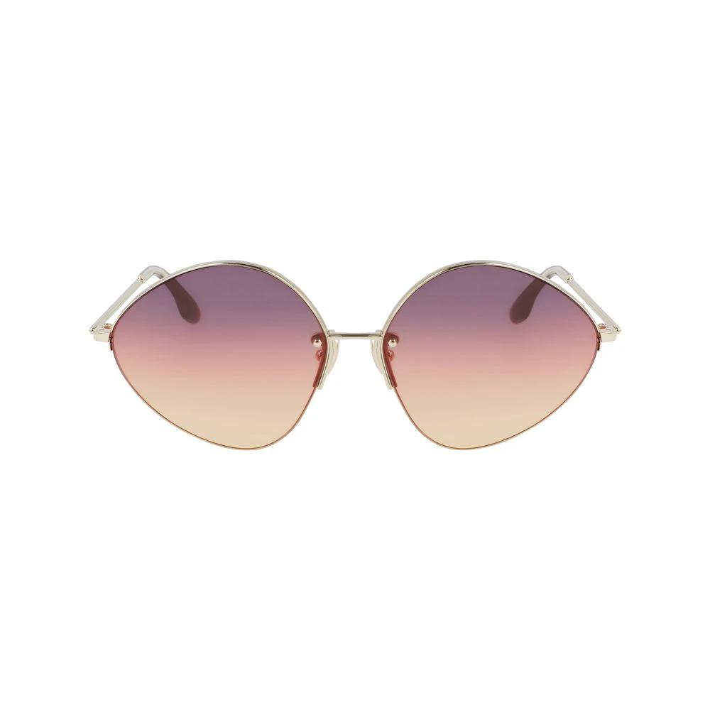 Victoria Beckham Gold Metal Sunglasses by Victoria Beckham
