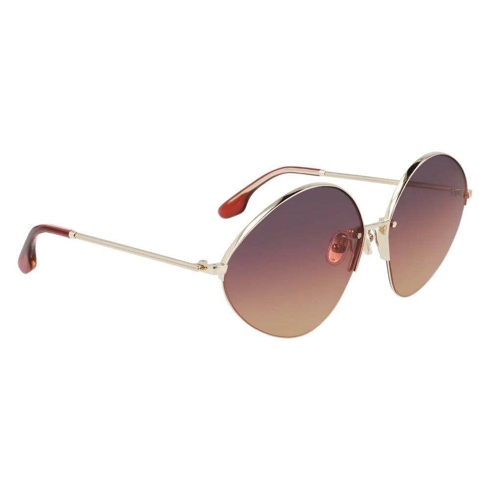 Victoria Beckham Gold Metal Sunglasses by Victoria Beckham