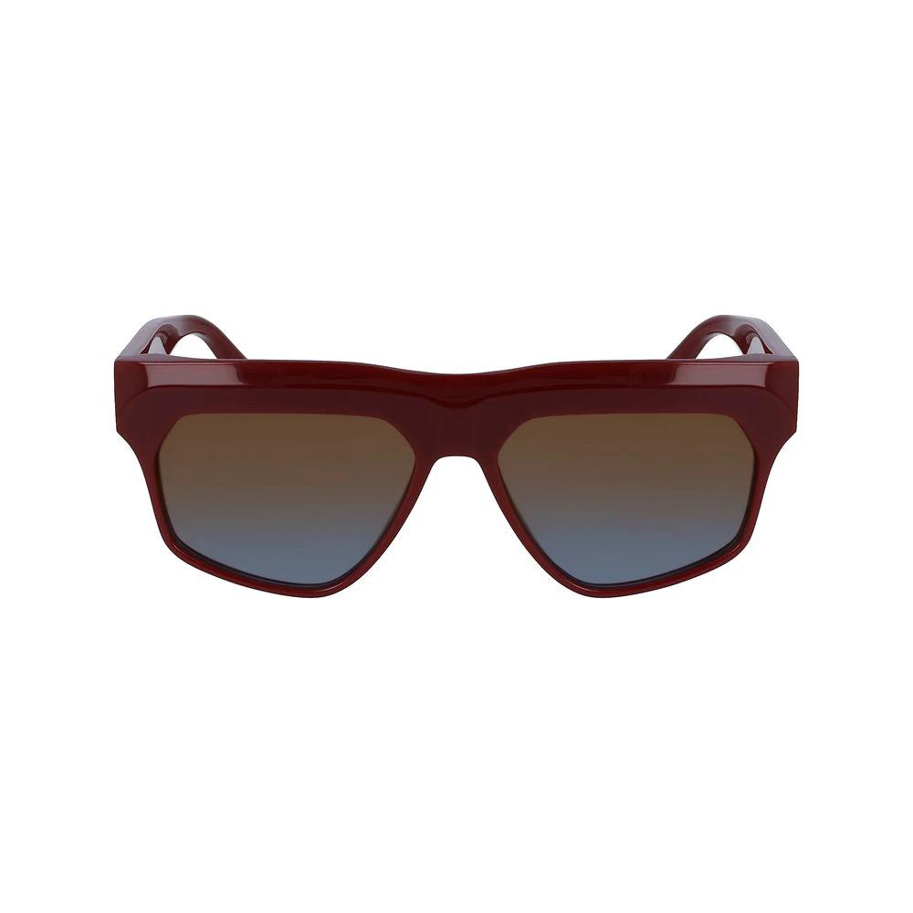 Victoria Beckham Bordeaux Acetate Sunglasses by Victoria Beckham