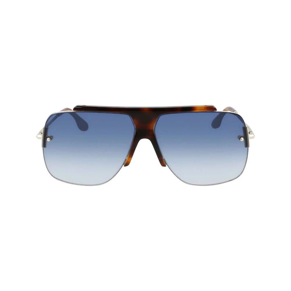 Victoria Beckham Brown Acetate Sunglasses by Victoria Beckham
