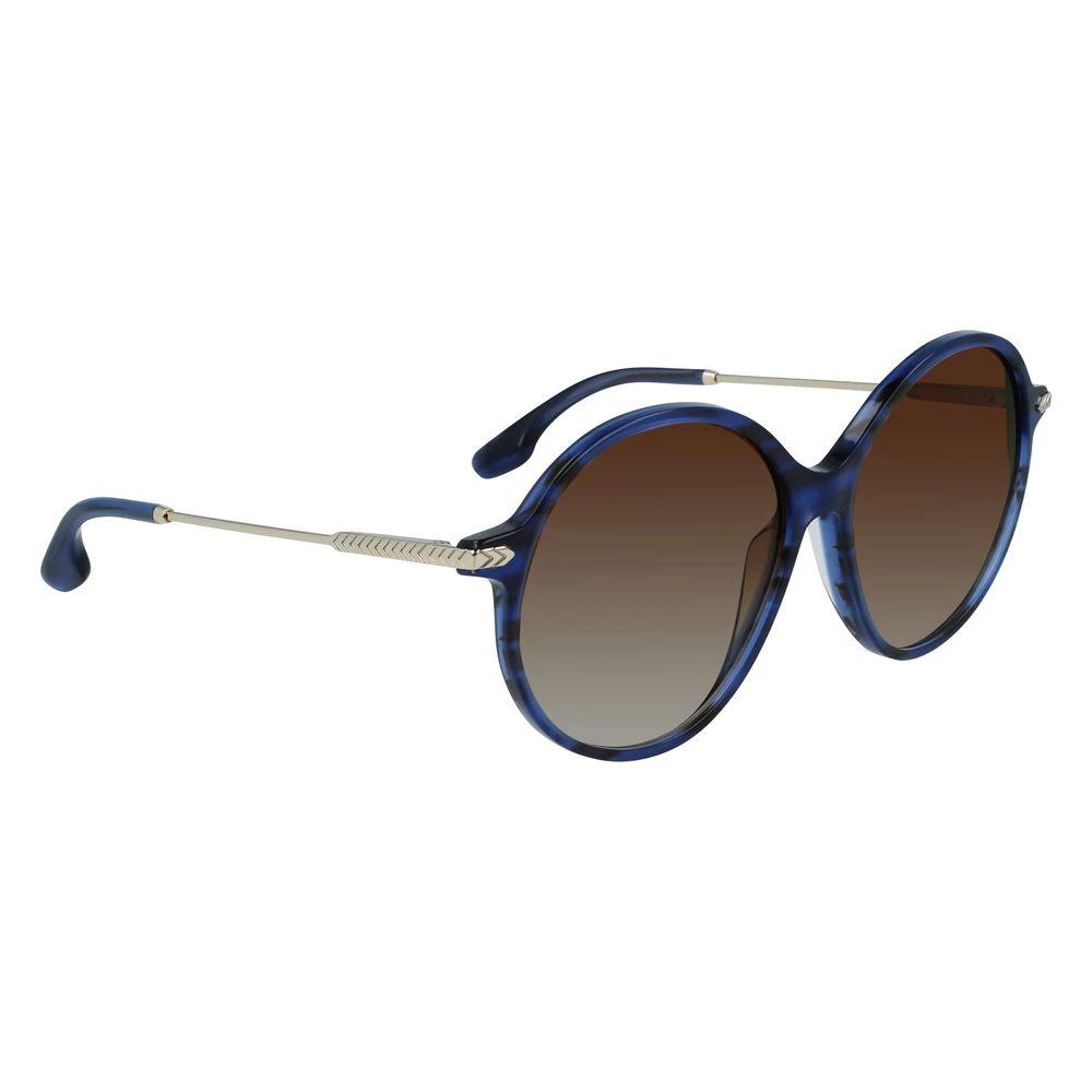 Victoria Beckham Blue Acetate Sunglasses by Victoria Beckham