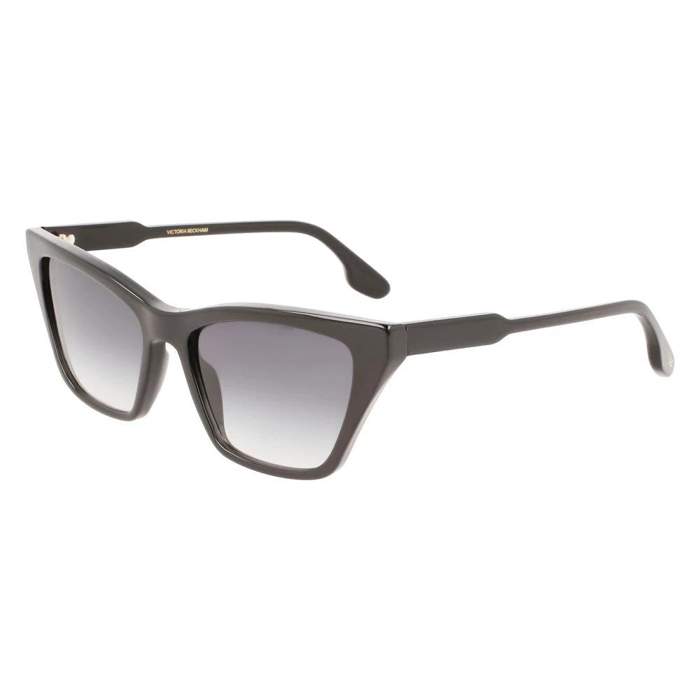Victoria Beckham Black Acetate Sunglasses by Victoria Beckham