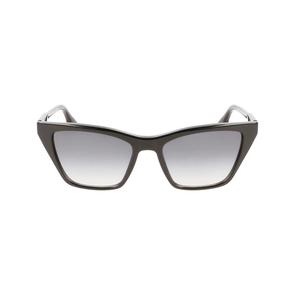 Victoria Beckham Black Acetate Sunglasses by Victoria Beckham