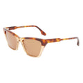 Victoria Beckham Brown Acetate Sunglasses by Victoria Beckham