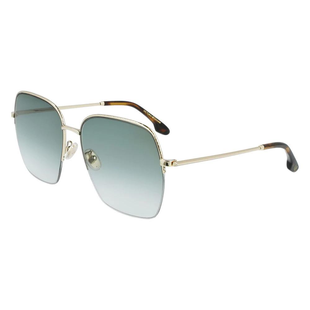 Victoria Beckham Gold Metal Sunglasses by Victoria Beckham