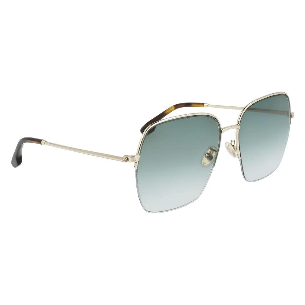 Victoria Beckham Gold Metal Sunglasses by Victoria Beckham