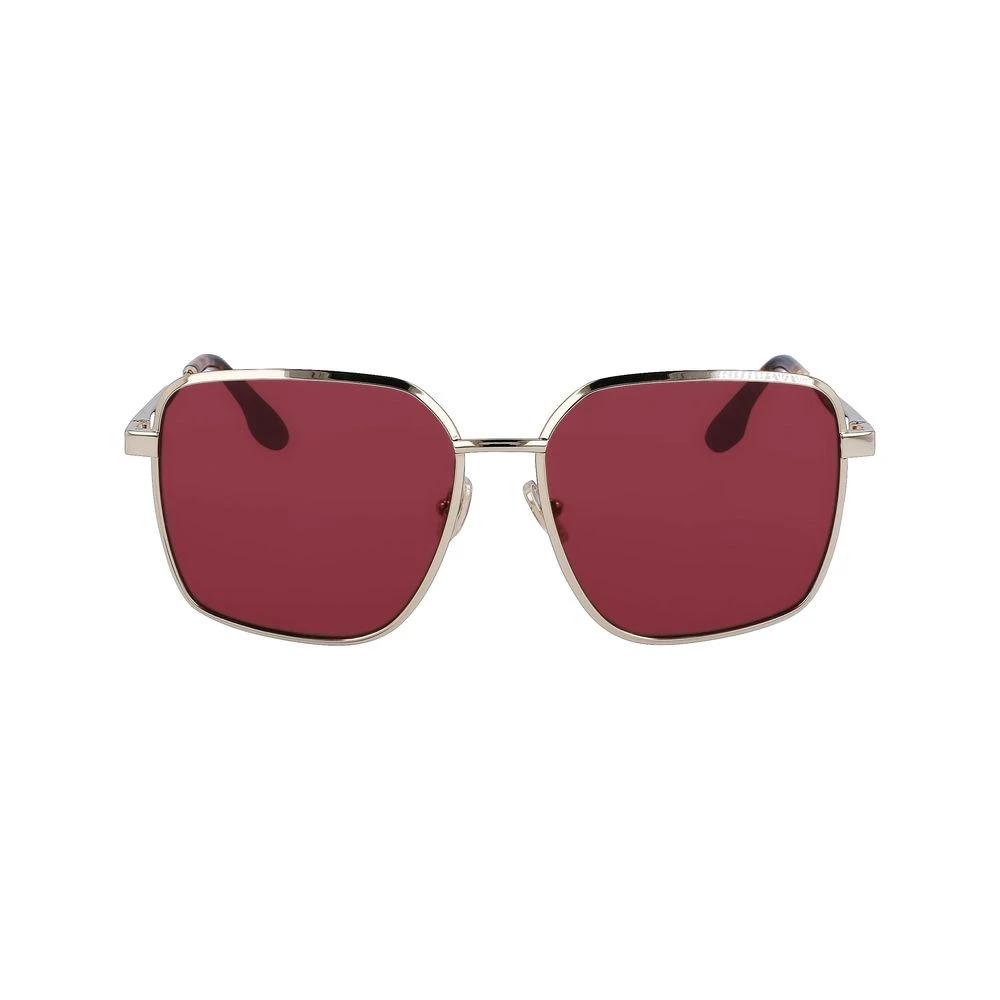 Victoria Beckham Gold Metal Sunglasses by Victoria Beckham