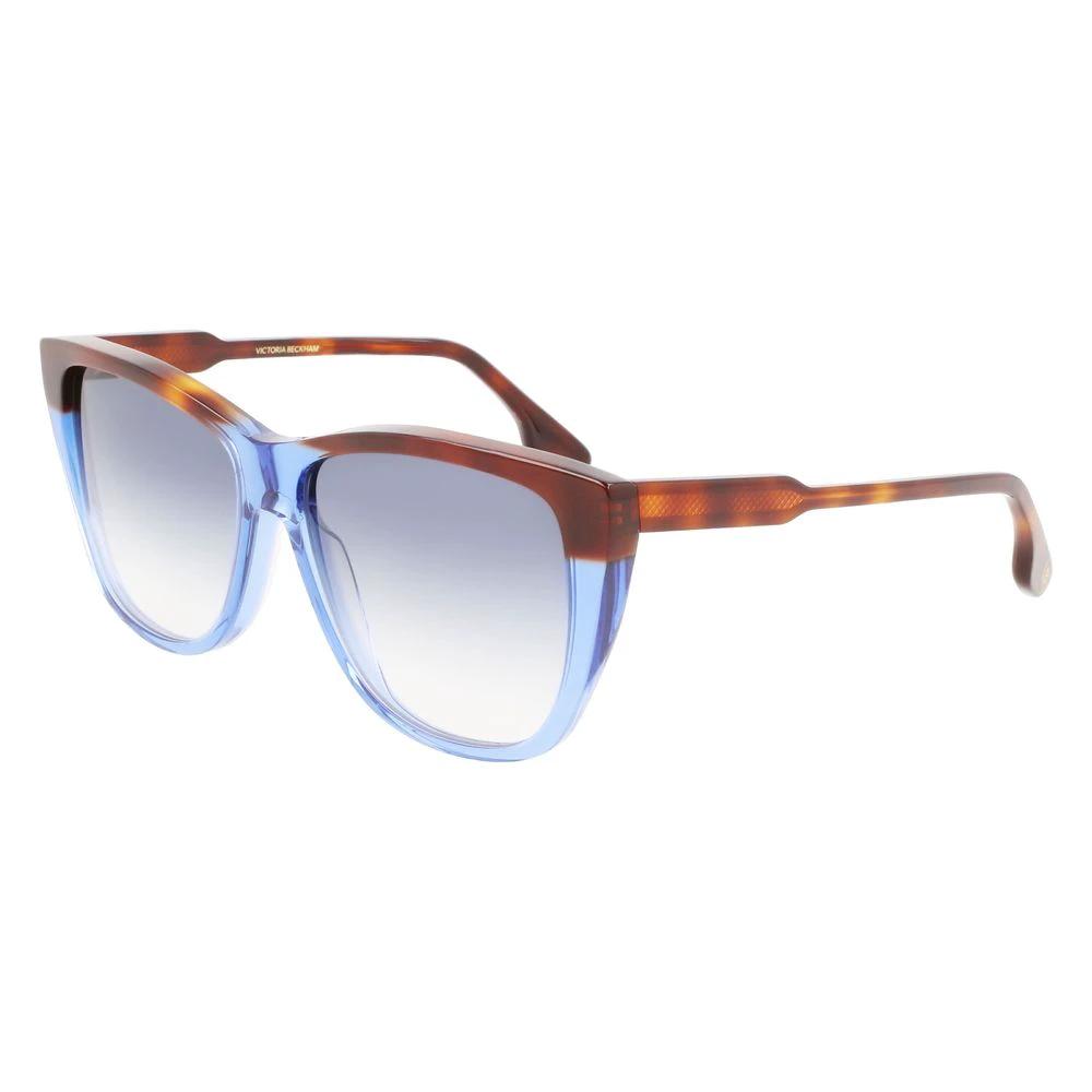 Victoria Beckham Blue Acetate Sunglasses by Victoria Beckham