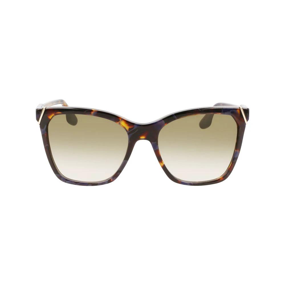 Victoria Beckham Blue Acetate Sunglasses by Victoria Beckham