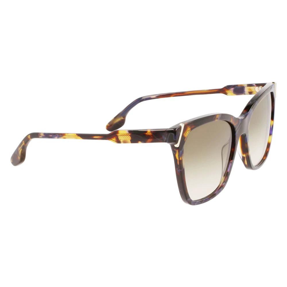 Victoria Beckham Blue Acetate Sunglasses by Victoria Beckham