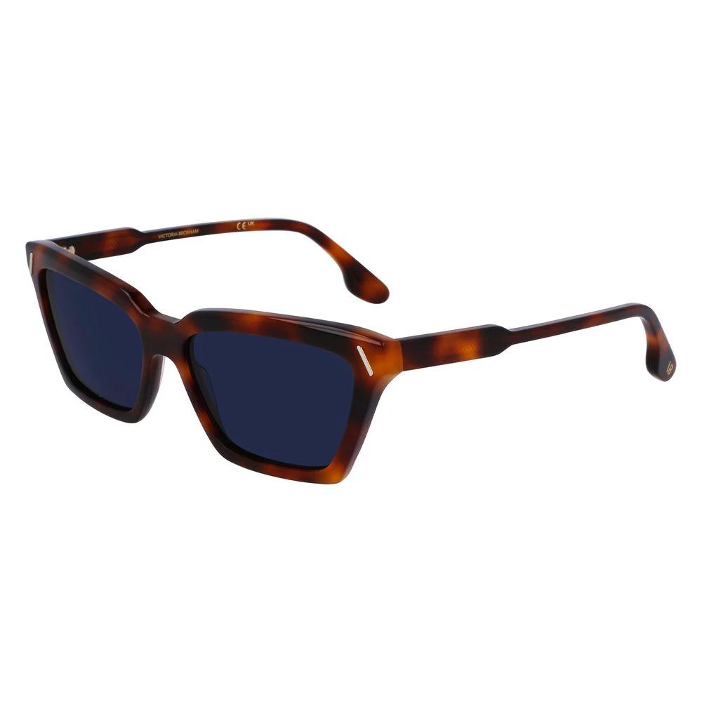 Victoria Beckham Brown Acetate Sunglasses by Victoria Beckham