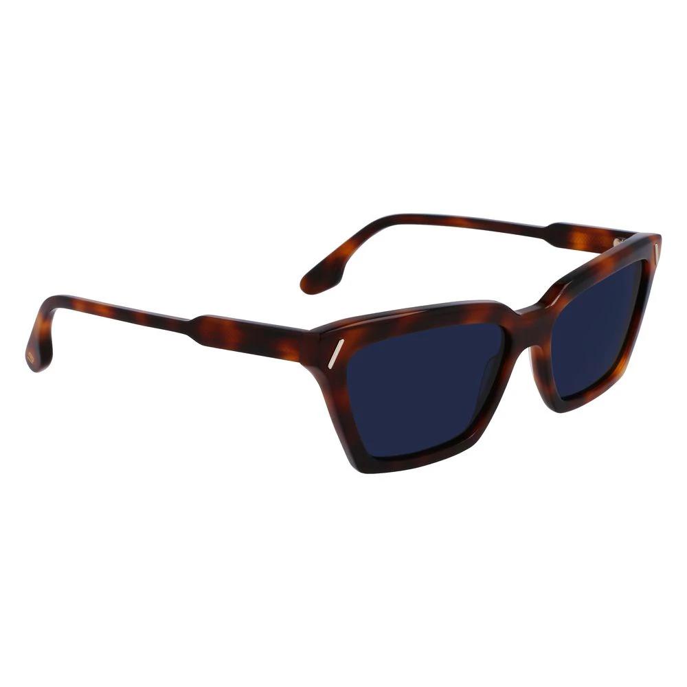 Victoria Beckham Brown Acetate Sunglasses by Victoria Beckham