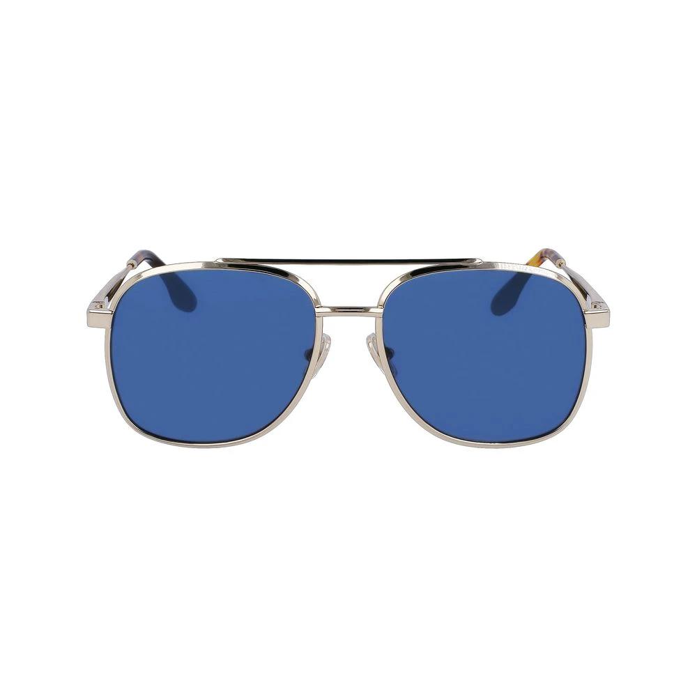 Victoria Beckham Gold Metal Sunglasses by Victoria Beckham