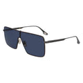 Victoria Beckham Gray Metal Sunglasses by Victoria Beckham