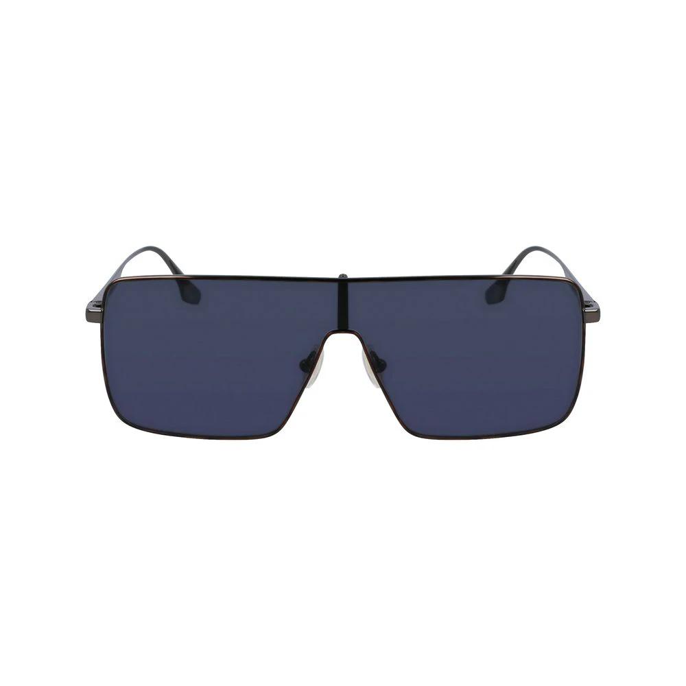 Victoria Beckham Gray Metal Sunglasses by Victoria Beckham