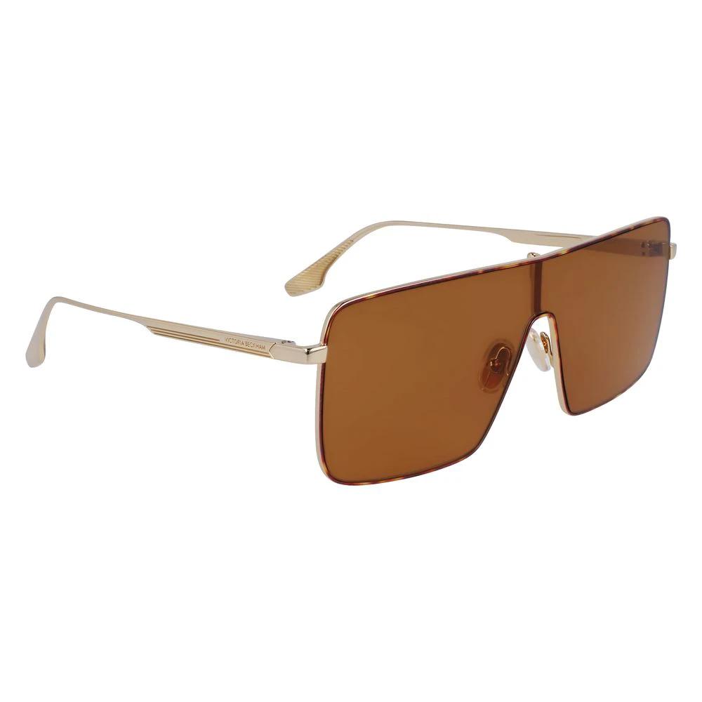 Victoria Beckham Gold Metal Sunglasses by Victoria Beckham