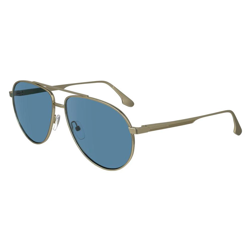 Victoria Beckham Gold Metal Sunglasses by Victoria Beckham