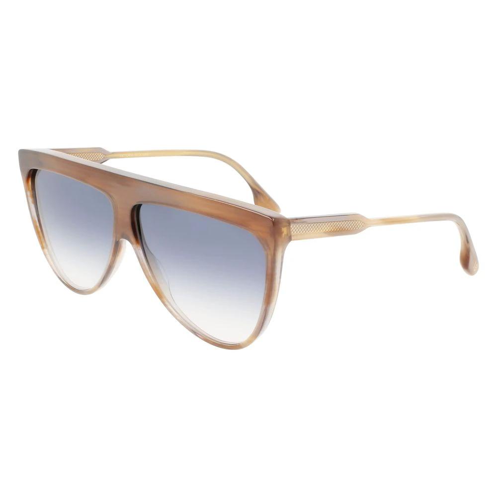 Victoria Beckham Brown Acetate Sunglasses by Victoria Beckham