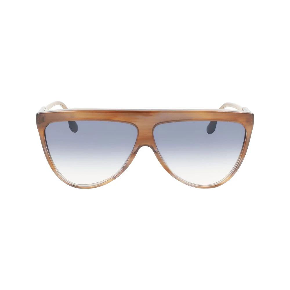 Victoria Beckham Brown Acetate Sunglasses by Victoria Beckham