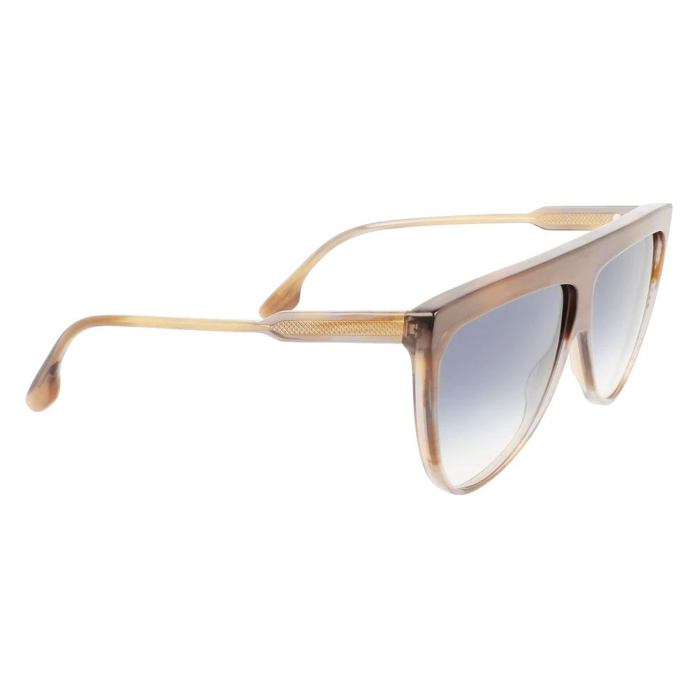 Victoria Beckham Brown Acetate Sunglasses by Victoria Beckham