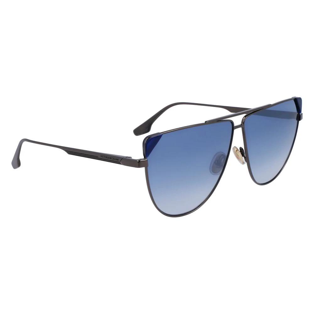 Victoria Beckham Blue Metal Sunglasses by Victoria Beckham