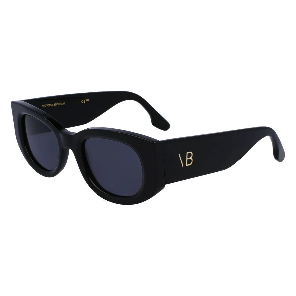 Victoria Beckham Black Acetate Sunglasses by Victoria Beckham