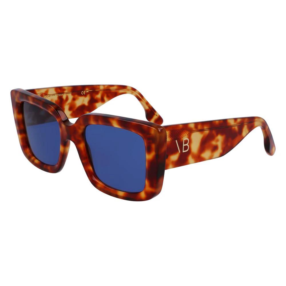Victoria Beckham Brown Acetate Sunglasses by Victoria Beckham