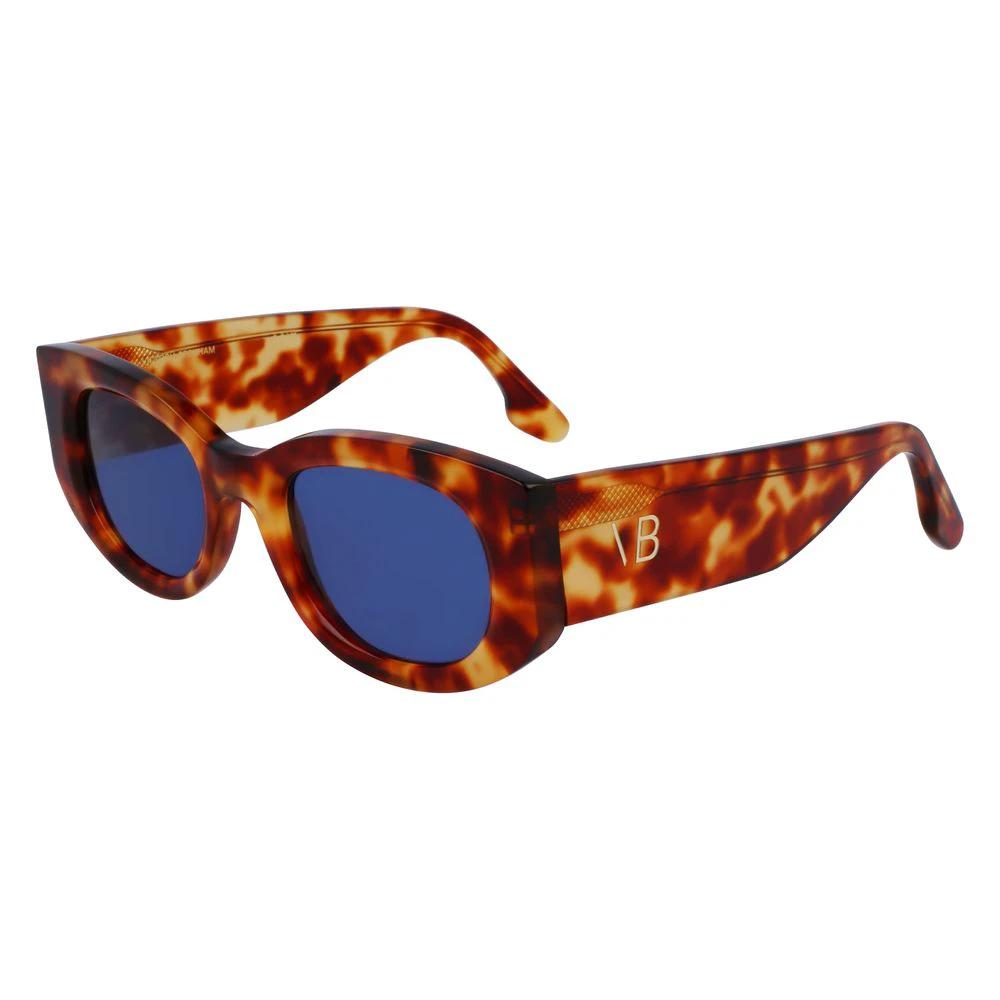 Victoria Beckham Brown Acetate Sunglasses by Victoria Beckham