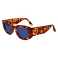 Victoria Beckham Brown Acetate Sunglasses by Victoria Beckham