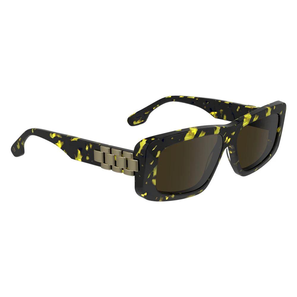 Victoria Beckham Bicolor Acetate Sunglasses by Victoria Beckham