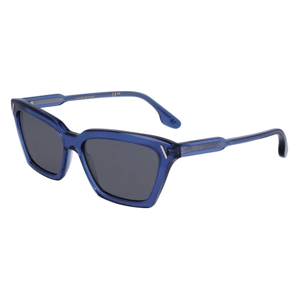 Victoria Beckham Blue Acetate Sunglasses by Victoria Beckham